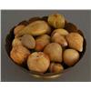 Image 1 : 1 COLLECTION OF 23 MARBLE FRUITS, NUTS 