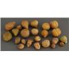 Image 2 : 1 COLLECTION OF 23 MARBLE FRUITS, NUTS 