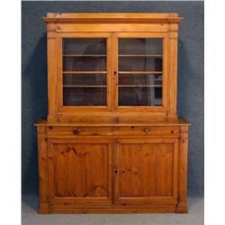 1 ITALIAN PROVINCIAL PINE HUTCH 