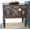 Image 1 : 1 SPANISH BAROQUE CHEST ON STAND, 