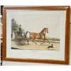 Image 1 : 1 RACE HORSE LITHOGRAPH, A