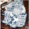 Image 1 : 1 JACQUARD COVERLET, 