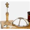 Image 1 : 1 PANEL GLASS LAMP, 