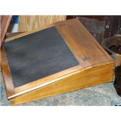 1 FRUITWOOD LAP DESK, 