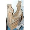 Image 1 : 1 PAIR OF PINE ARCHITECTURAL CORBELS, 