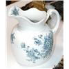 Image 1 : 1 ENGLISH TRANSFERWARE PITCHER, 