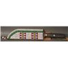 Image 1 : SIOUX BEADED KNIFE SHEATH AND ANTIQUE KNIFE