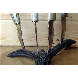 Steak Knife Set by Horns for Heroes