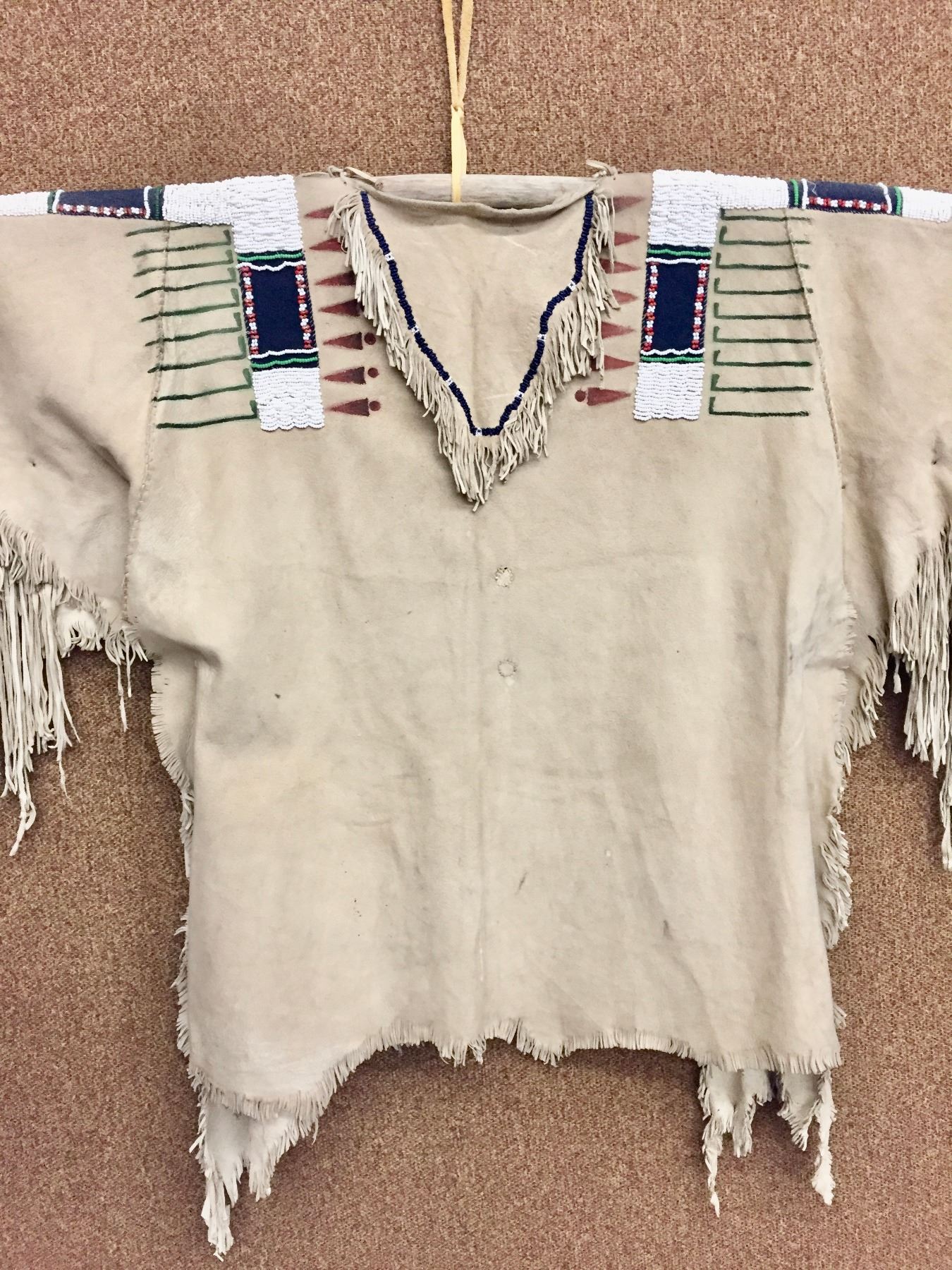 Vintage Beaded War Shirt