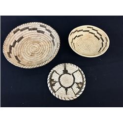 Group of Tohono O’Odham Baskets