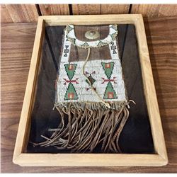 Sioux Beaded Flat Bag in Display