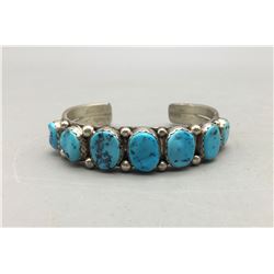 Seven Stone Turquoise Bracelet