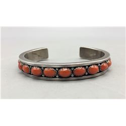 Ray Bennett 12 Stone Coral Bracelet