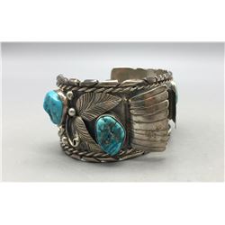 Vintage Turquoise Watch Bracelet