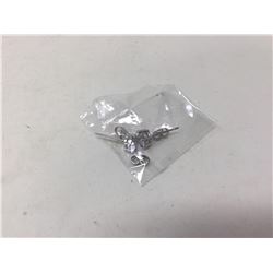 Clear Stone Stud Earrings