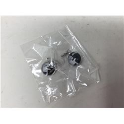 Ying Yang Cat Earrings