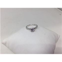 Ladies Solitaire Ring- Size 8