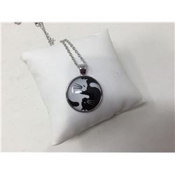 Ying Yang Cats Necklace