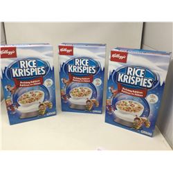 Lot of Kellogg's Rice Krispies Holiday Edition (3 x 440g)