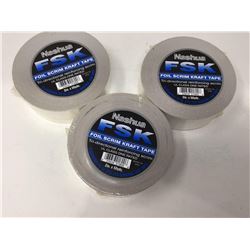 Nashua Foil Scrim Kraft Tape (3 x 50 yards)