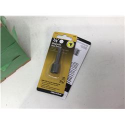 Lot of 3/8inch Magnetic Hex Drivers