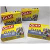 Image 1 : Lot of Glad Regular 74L Clear Garbage Bags (4 x 10)