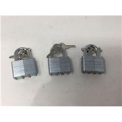 Lot of Lock and Keys (3ct)