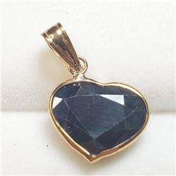 Silver Sapphire(4ct) Pendant, Suggested Retail Value $600