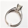 Image 4 : 14K White Gold Diamond (1.10Ct,I2,G) Ring (~Size 6) (~weight 3.51g), Made in Canada, Appraised Retai