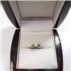 Image 5 : 14K White Gold Diamond (1.10Ct,I2,G) Ring (~Size 6) (~weight 3.51g), Made in Canada, Appraised Retai