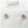 Image 1 : 14K Yellow Gold Diamond(0.16ct) Earrings (~weight 0.44g), Made in Canada, Appraised Retail $1033