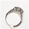 Image 5 : 14K White Gold Diamond(0.51Ct,I1,G)(2 SIDE DIAMOND (0.40CT,I2-I3,G-H)+0.12CTct) Ring (~Size 6) (~wei