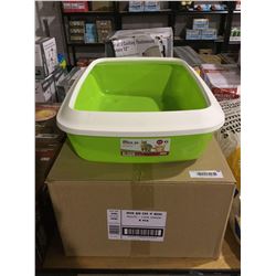 Case of 6 Savic Litter Trays (50 x 37 x 14cm)