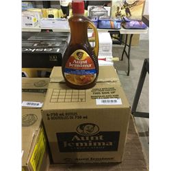 Case of Aunt Jemima Maple Syrup (6 x 750mL)