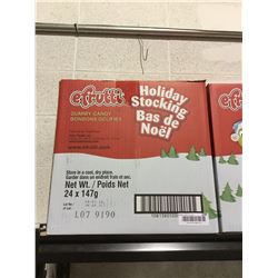 Case of Efrutti Holiday Candy Stockings (24 x 147g)