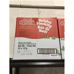 Case of Efrutti Holiday Candy Stockings (24 x 147g)