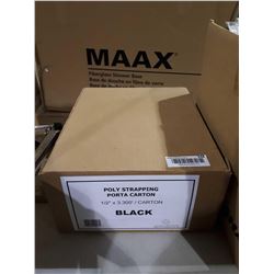 Poly Strapping 1/2" x 3,300' - Black