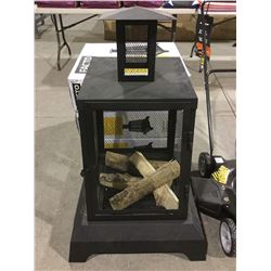 NEW IN BOX Facto Outdoor Fireplace (26.38"L x 26.38"W x 40.55"H)