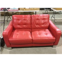 Red Love Seat