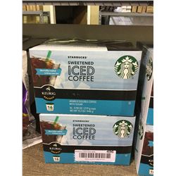 Starbucks Sweetened Iced Coffee K-Cups (16 x 27.9g) Lot of 2