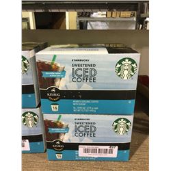 Starbucks Sweetened Iced Coffee K-Cups (16 x 27.9g) Lot of 2