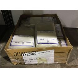 Case of Clear Printed Parts Bags (6" x 9")