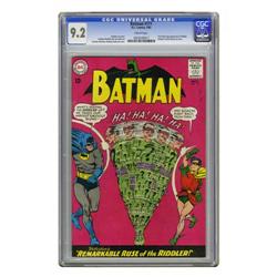 Batman #171 (DC, 1965) CGC NM- 9.2 Cream pages. Some co Batman #171 (DC, 1965) CGC NM- 9.2 Cream pag