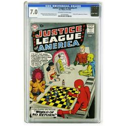 Justice League of America #1 (DC, 1960) CGC FN/VF 7.0 O Justice League of America #1 (DC, 1960) CGC 