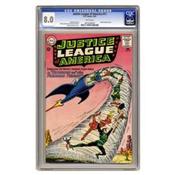 Justice League of America #17 (DC, 1963) CGC VF 8.0 Whi Justice League of America #17 (DC, 1963) CGC