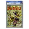 Image 1 : Sea Devils #1 (DC, 1961) CGC NM- 9.2 Off-white pages. B Sea Devils #1 (DC, 1961) CGC NM- 9.2 Off-whi