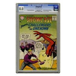 Showcase #6 Challengers of the Unknown (DC, 1957) CGC V Showcase #6 Challengers of the Unknown (DC, 