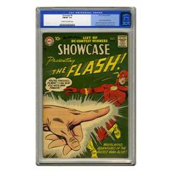Showcase #8 The Flash (DC, 1957) CGC FN/VF 7.0 Cream to Showcase #8 The Flash (DC, 1957) CGC FN/VF 7