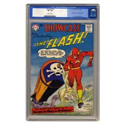 Showcase #13 The Flash (DC, 1958) CGC VF- 7.5 Off-white Showcase #13 The Flash (DC, 1958) CGC VF- 7.