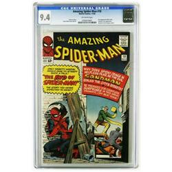 The Amazing Spider-Man #18 (Marvel, 1964) CGC NM 9.4 Of The Amazing Spider-Man #18 (Marvel, 1964) CG